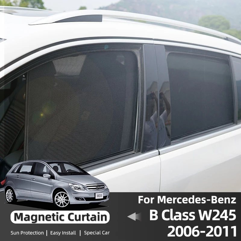 For Mercedes Benz B Class W245 2006-2011 Magnetic Car Sun Curtain Anti Uv Sunshade Mesh Car Foldable Side Window Sun Protection
For Mercedes Benz B Class W245 2006-2011 Magnetic Car Sun Curtain Anti Uv Sunshade Mesh Car Foldable Side Window Sun Protection