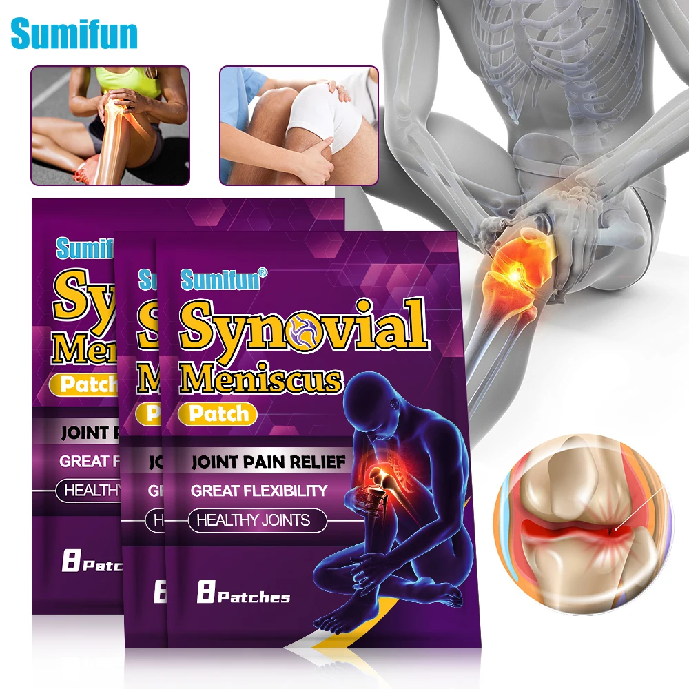 8/24/40pcs Sumifun Upgrade Quick-acting Meniscus Pain Relief Patch Treat Arthritis Synovitis Soft Tissue Wear Healthy Stickers
8/24/40pcs Sumifun Upgrade Quick-acting Meniscus Pain Relief Patch Treat Arthritis Synovitis Soft Tissue Wear Healthy Stickers