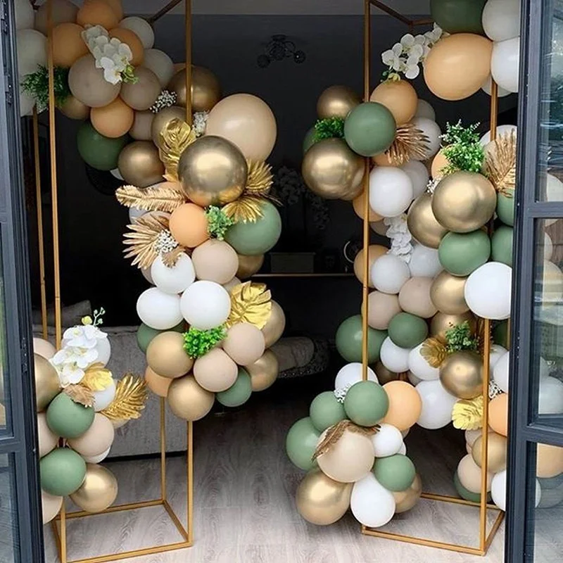 100pcs/102pcs DIY Balloons Garland Metallic Gold Retro Green Globos Birthday Wedding Anniversary Party Decoration Baby Shower
100pcs/102pcs DIY Balloons Garland Metallic Gold Retro Green Globos Birthday Wedding Anniversary Party Decoration Baby Shower