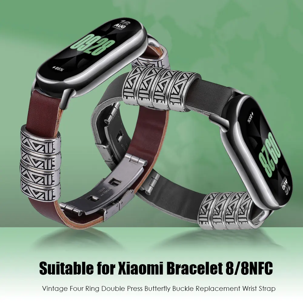 Bracelet For Xiaomi Mi Band 8/8 NFC Smart Watch Retro Stainless Steel Classic Buckle Replacement Sports Watch Strap Accessories
Bracelet For Xiaomi Mi Band 8/8 NFC Smart Watch Retro Stainless Steel Classic Buckle Replacement Sports Watch Strap Accessories