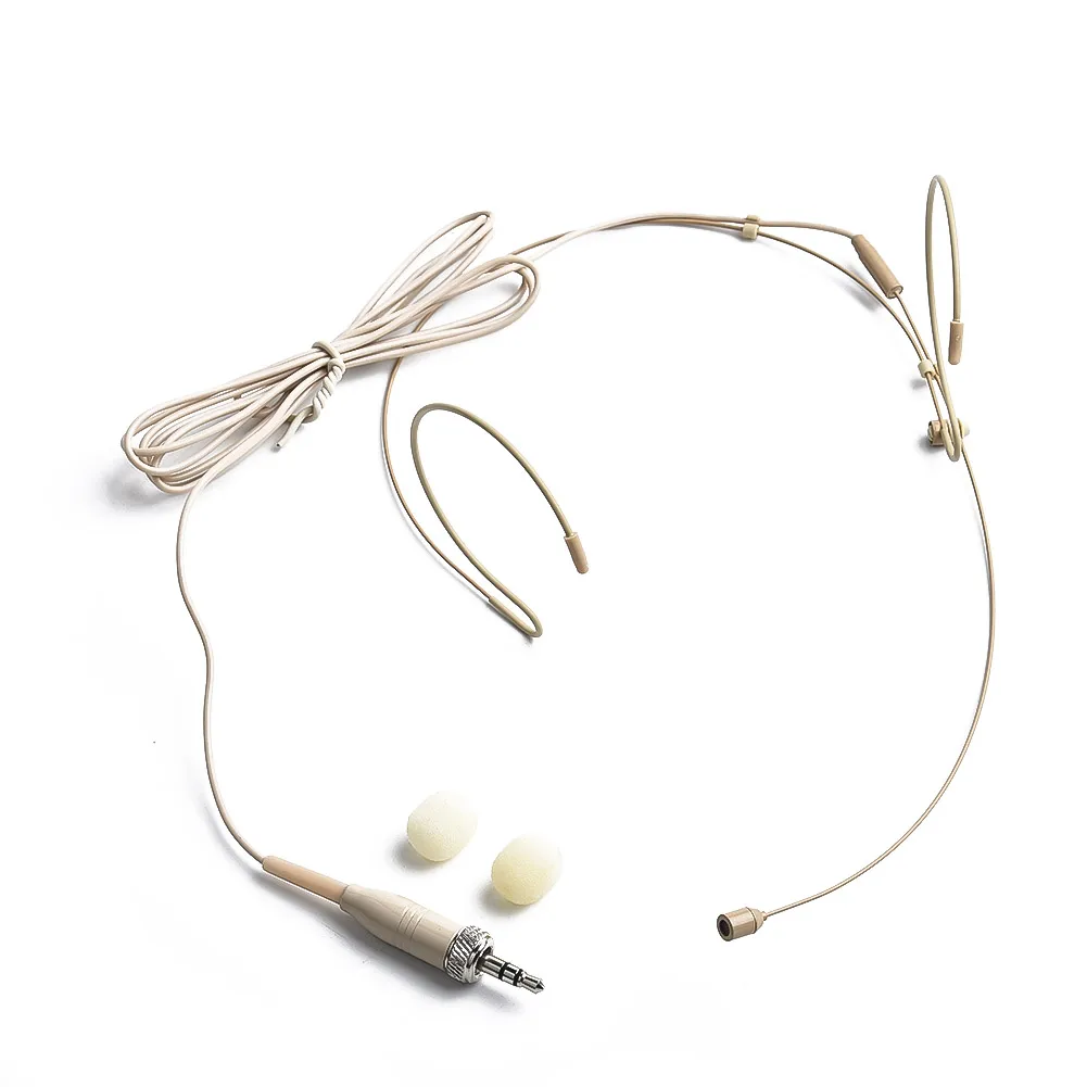 Double Earhook Headset Mic Headworn Microphone Professional Adjustable Headset For Sennheiser For Shure Wireless
Double Earhook Headset Mic Headworn Microphone Professional Adjustable Headset For Sennheiser For Shure Wireless