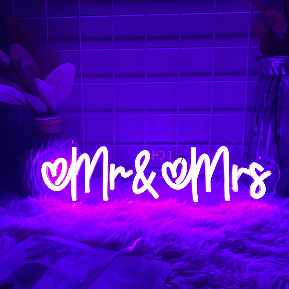 Neon Led Sign Mr Mrs Wedding Decoration Party Neon LED Night Lights USB Room Wall Decor Boardsign Neon Lamps
Neon Led Sign Mr Mrs Wedding Decoration Party Neon LED Night Lights USB Room Wall Decor Boardsign Neon Lamps