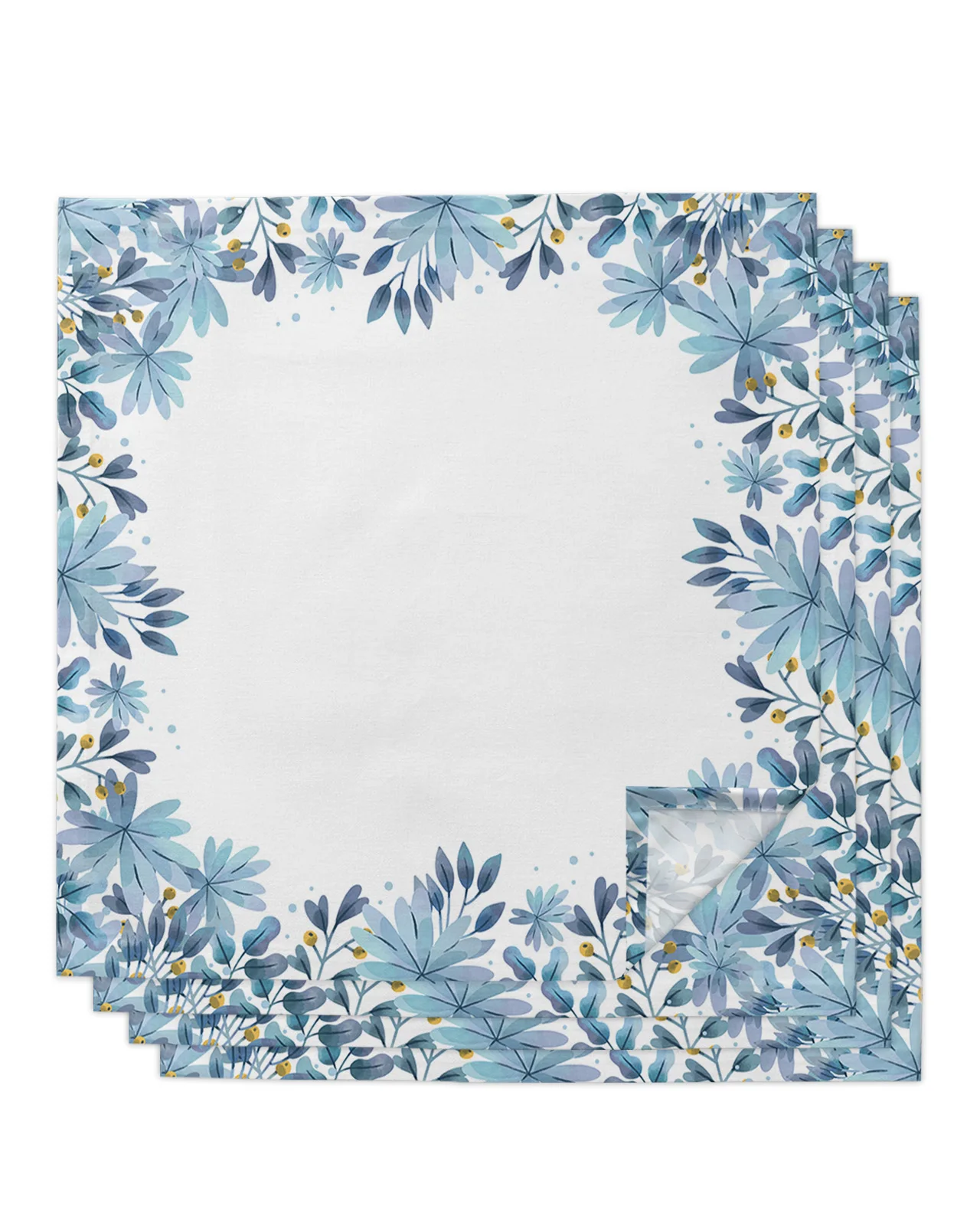 4pcs Flower Leaves Blue Summer Square 50cm Table Napkin Party Wedding Decoration Table Cloth Kitchen Dinner Serving Napkins
4pcs Flower Leaves Blue Summer Square 50cm Table Napkin Party Wedding Decoration Table Cloth Kitchen Dinner Serving Napkins