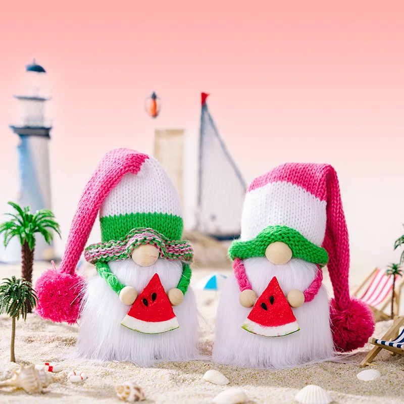 Summer Dwarf Ornaments, Watergua Rudolph Dolls, Creative Faceless Dolls, Home Summer Dwarfs
Summer Dwarf Ornaments, Watergua Rudolph Dolls, Creative Faceless Dolls, Home Summer Dwarfs