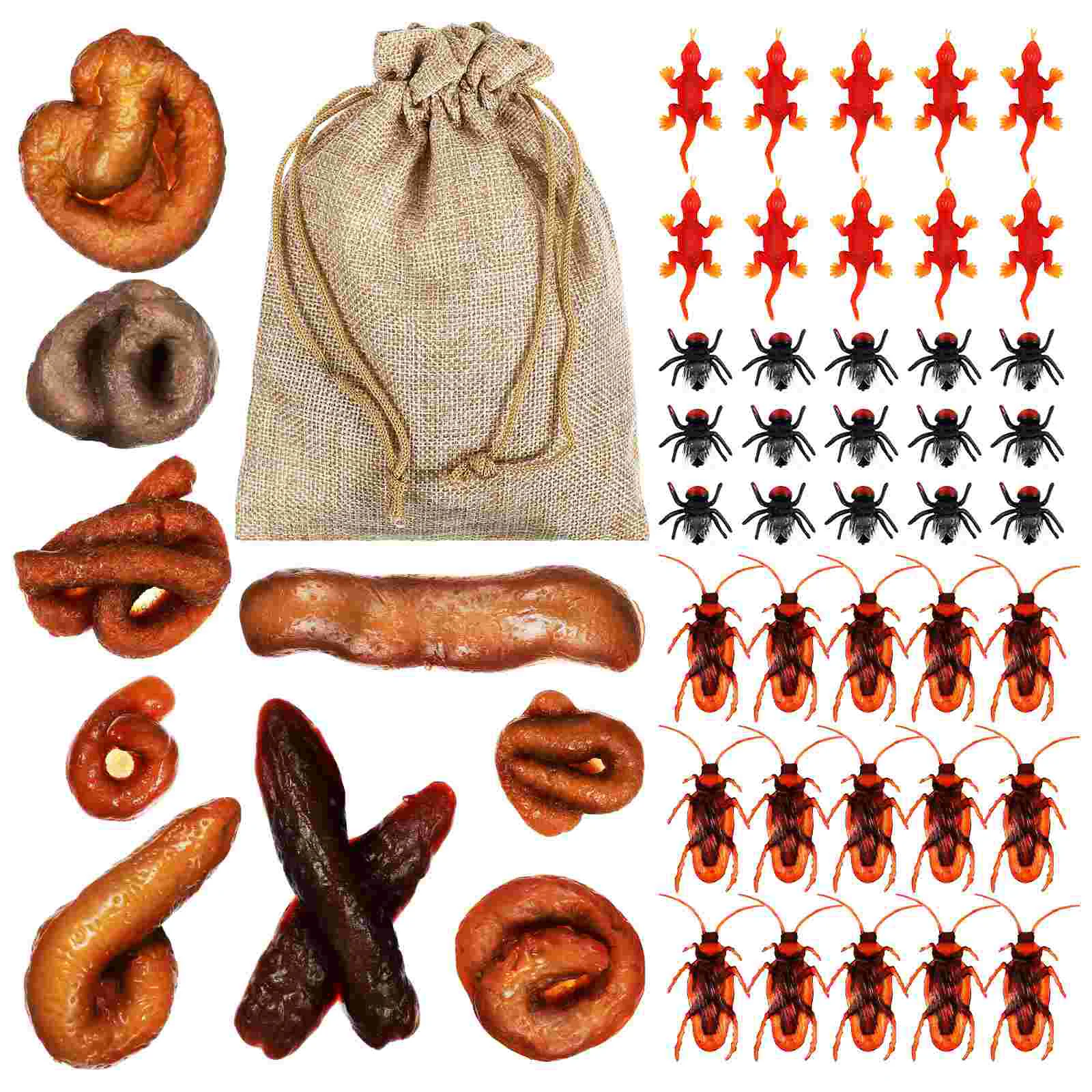 Tricky Funny Poo Prank Props Home Decor Poop Toys Imitation Cockroaches Simulation Flies
Tricky Funny Poo Prank Props Home Decor Poop Toys Imitation Cockroaches Simulation Flies