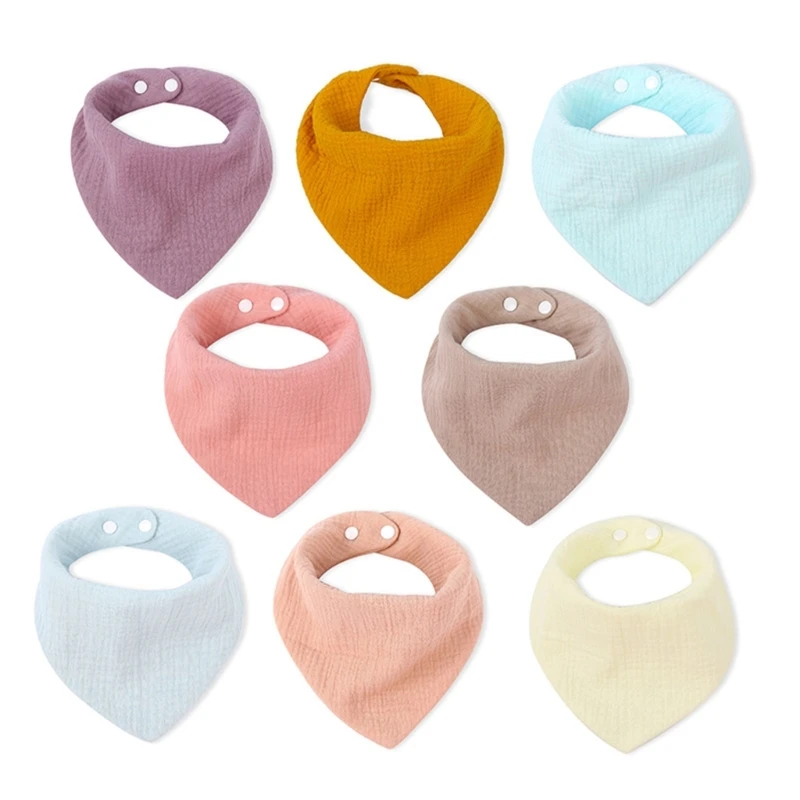 F62D 5Pcs Drool Bibs Gauze Cotton Bib Baby Unisex Feeding Bibs Nursing Burp Cloths
F62D 5Pcs Drool Bibs Gauze Cotton Bib Baby Unisex Feeding Bibs Nursing Burp Cloths