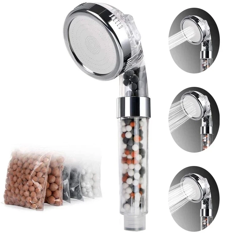 New Arrival 3 Modes SPA Shower Head High Pressure Saving Water Shower Nozzle Premium Bathroom Water Filter 4 Typesbathroom acces
New Arrival 3 Modes SPA Shower Head High Pressure Saving Water Shower Nozzle Premium Bathroom Water Filter 4 Typesbathroom acces