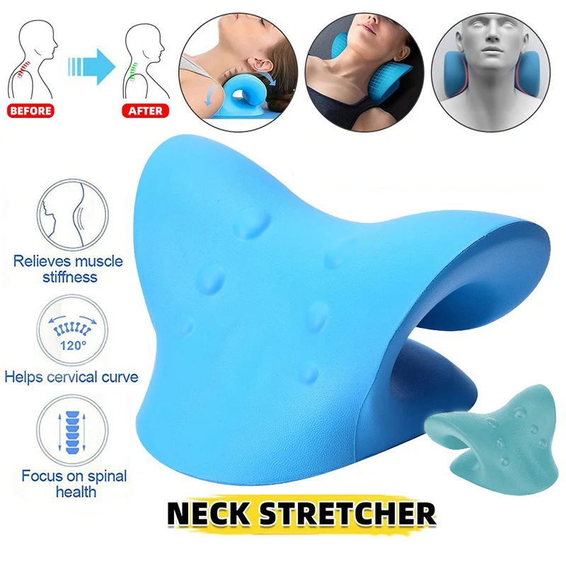 Back and Neck Massager Soft Relaxing Massage Dropshipping Memory Foam Pillow Chair Fashion Pain Portable Stretcher Relief Blue
Back and Neck Massager Soft Relaxing Massage Dropshipping Memory Foam Pillow Chair Fashion Pain Portable Stretcher Relief Blue