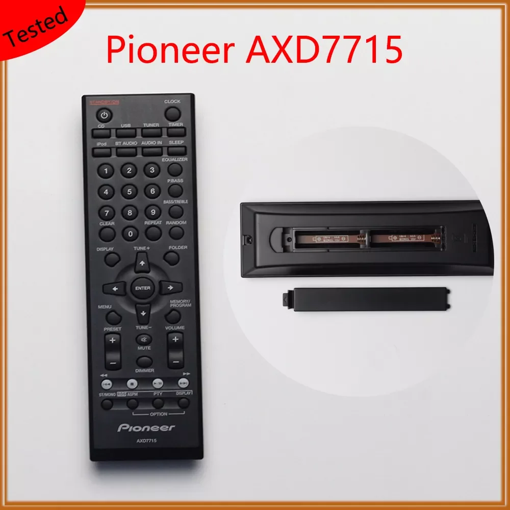

Новый пульт дистанционного управления для Pioneer AXD7715, новый пульт дистанционного управления для CD-приемника, аудио для домашнего кинотеатра