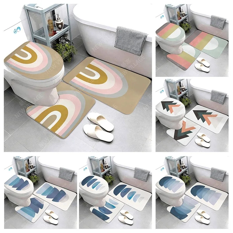 Anti-slip Bath Mat Bathroom Small Rug Shower Mat Decorative Absorbent Foot Mat Entrance Bathtub toilet rug Morandi Nordic Modern
Anti-slip Bath Mat Bathroom Small Rug Shower Mat Decorative Absorbent Foot Mat Entrance Bathtub toilet rug Morandi Nordic Modern