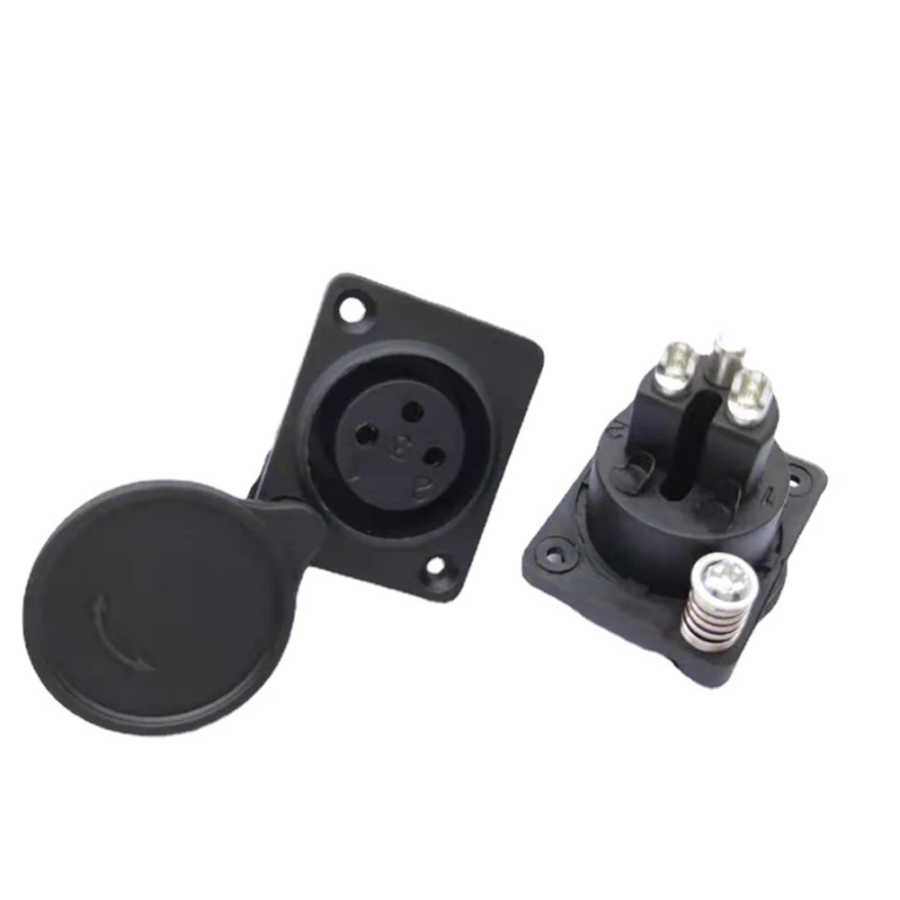 Auto Replacement Parts XLR 3-pin Female Socket 1pc Auto Replacement Parts Black For Audio Mobility Scooter Socket Connector
Auto Replacement Parts XLR 3-pin Female Socket 1pc Auto Replacement Parts Black For Audio Mobility Scooter Socket Connector