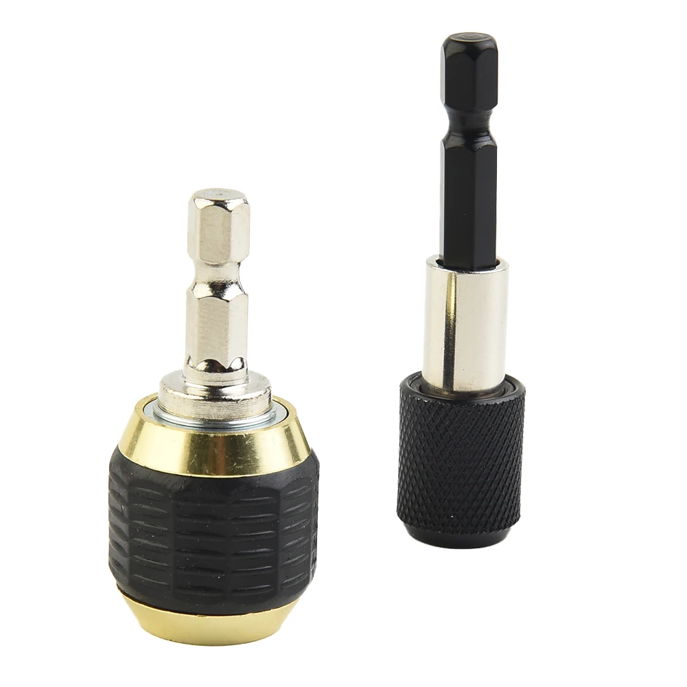 Quick Coupling Hex Shank 2pcs Hex Shank 60mm Keyless Drill Building Crates Carbon Steel Chuck Driver Convertor Adapter
Quick Coupling Hex Shank 2pcs Hex Shank 60mm Keyless Drill Building Crates Carbon Steel Chuck Driver Convertor Adapter