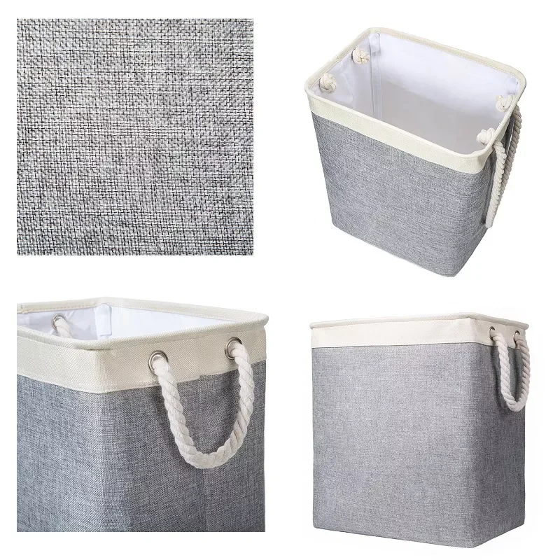EVA Dirty Clothes Laundry Basket Foldable Laundry Hamper With Handles Square Storage Bin Bucket For Home Toys
EVA Dirty Clothes Laundry Basket Foldable Laundry Hamper With Handles Square Storage Bin Bucket For Home Toys