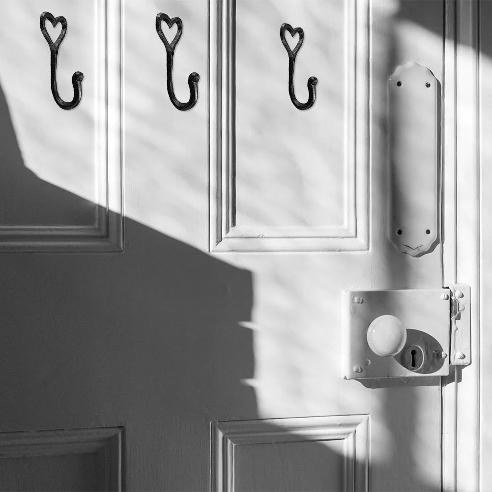 Дверной винтажный настенный держатель, крючок в форме сердца, вешалка для спальни, дома, железная вешалка для хранения шляп и пальто, декора... 
Дверной винтажный настенный держатель, крючок в форме сердца, вешалка для спальни, дома, железная вешалка для хранения шляп и пальто, декора...