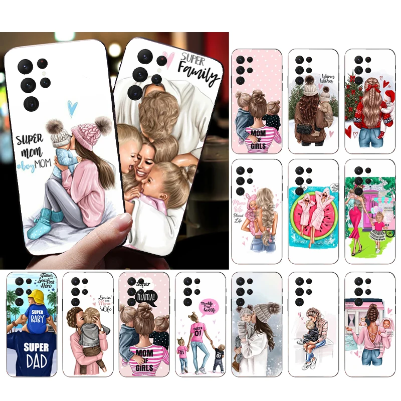 Phone Case for Samsung Galaxy S23 S22 S21 S20 Ultra S20 S22 S21 S10 S9 Plus S10E S20FE Mom Dad Boy Girl Baby Case
Phone Case for Samsung Galaxy S23 S22 S21 S20 Ultra S20 S22 S21 S10 S9 Plus S10E S20FE Mom Dad Boy Girl Baby Case