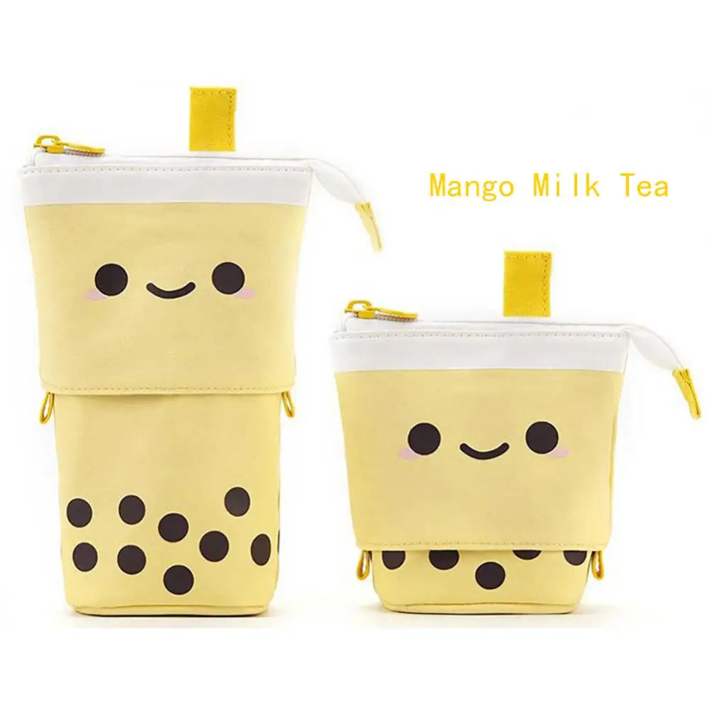 Stationery Storage Bag Polka Dot Milk Tea Cute Smiling Face Multifunctional Pen Holder High Capacity Retractable Pen Case Bags
Stationery Storage Bag Polka Dot Milk Tea Cute Smiling Face Multifunctional Pen Holder High Capacity Retractable Pen Case Bags
