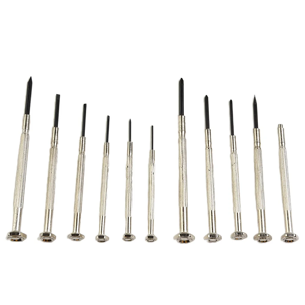 11pcs Professional Precision Screwdriver Set For Watch Jewelry Glasses Electronic Small Screw Cell Phone Repairs DIY Tool Kit
11pcs Professional Precision Screwdriver Set For Watch Jewelry Glasses Electronic Small Screw Cell Phone Repairs DIY Tool Kit