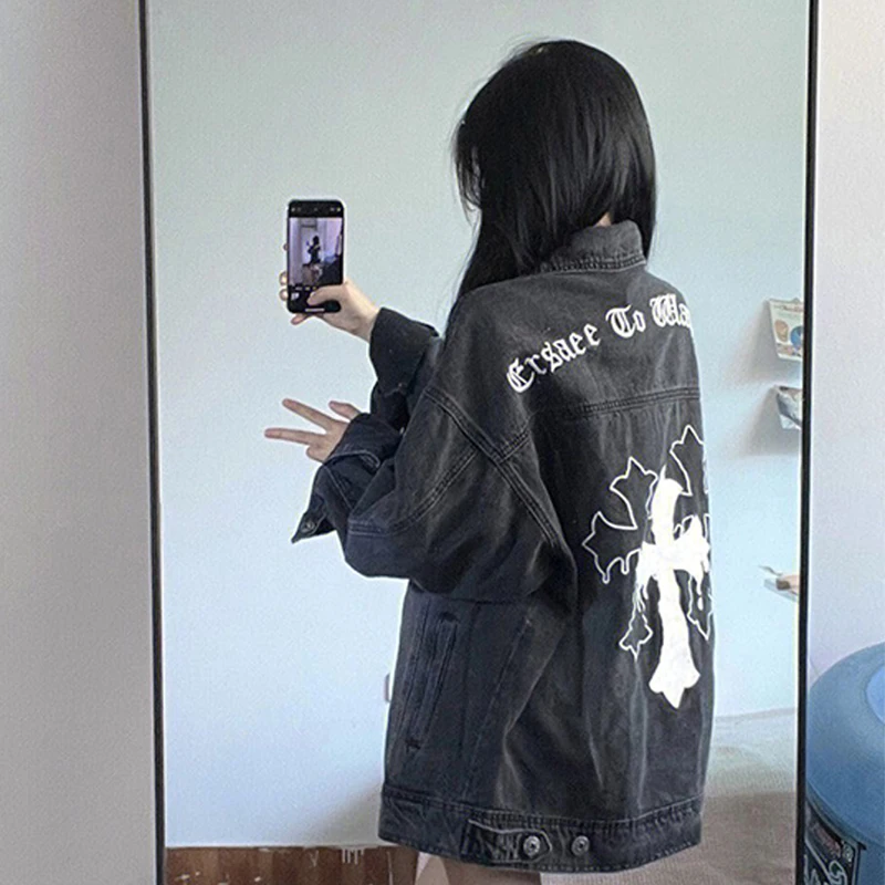 2023 New American High Street Cowboy Cowboy Cover Woman Wear New Street Hip Hop Loose and Slim Jacket 35
2023 New American High Street Cowboy Cowboy Cover Woman Wear New Street Hip Hop Loose and Slim Jacket 35