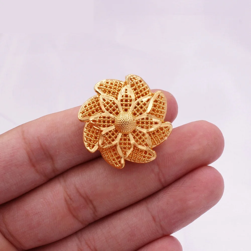 New RoseL Ring Jewelry Women Ring High Quality Arabia Jewelry Middle East Dubai 24K Gold Plated Ring Jewelry
New RoseL Ring Jewelry Women Ring High Quality Arabia Jewelry Middle East Dubai 24K Gold Plated Ring Jewelry