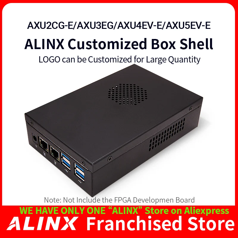 ALINX Customized Computing Box Shell for Xilinx Zynq MPSOC AXU2CG-A/AXU3EG/AXU4EV-E/AXU5EV-E Non-FPGA Board
ALINX Customized Computing Box Shell for Xilinx Zynq MPSOC AXU2CG-A/AXU3EG/AXU4EV-E/AXU5EV-E Non-FPGA Board