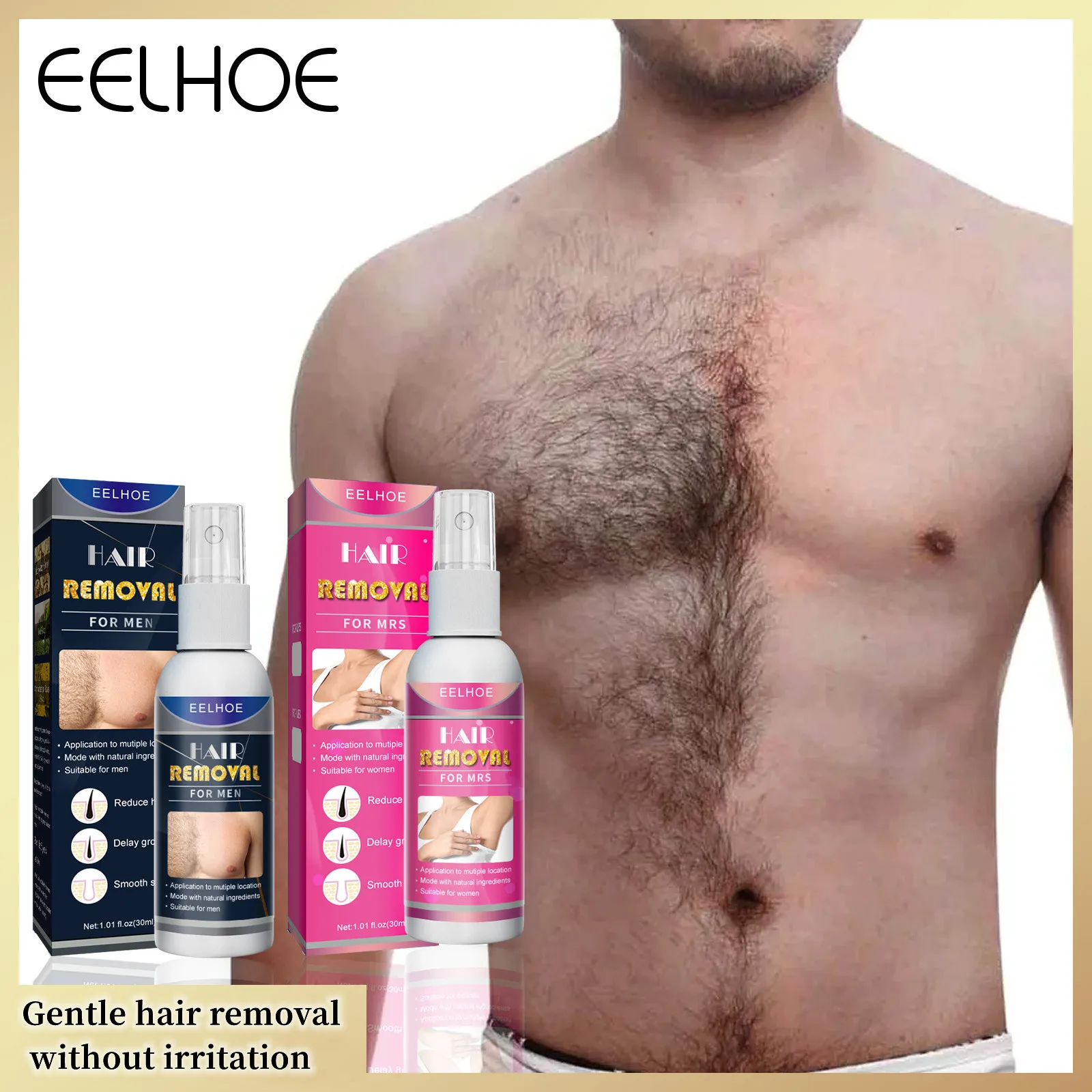 Natural Painless Hair Removal Spray Hair Growth Inhibitor Intimate Parts Legs Body Armpit Hair Depilatory Cream Care Man Women
Natural Painless Hair Removal Spray Hair Growth Inhibitor Intimate Parts Legs Body Armpit Hair Depilatory Cream Care Man Women
