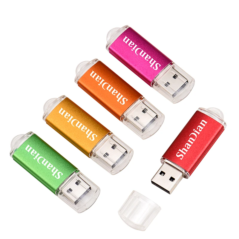

POWERONE Key Chain Gift USB Flash Drive 64GB Free Custom Logo USB 2.0 Memory Stick 32GB Mini Pen Drives 16GB Colorful U Disk 8GB