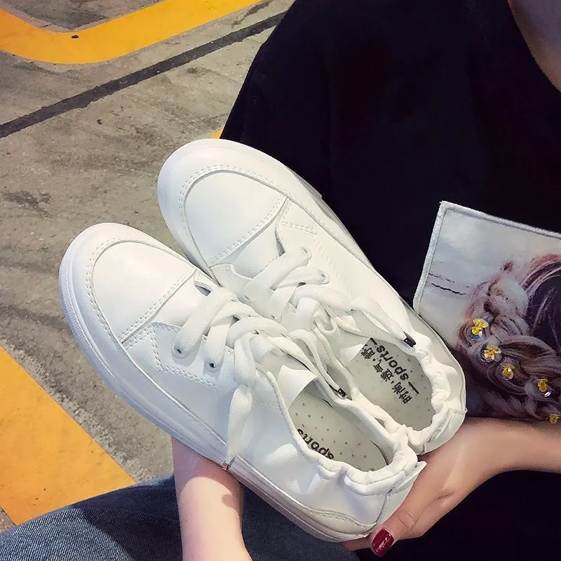 Spring Fashion Women Shoes White Casual Shoes Comfortable Breathable Women Sneakers Student Sports Shoes Zapatos De Mujer
Spring Fashion Women Shoes White Casual Shoes Comfortable Breathable Women Sneakers Student Sports Shoes Zapatos De Mujer