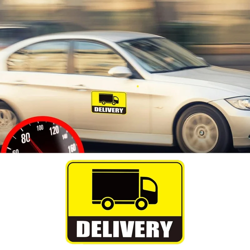 2 Pack Driver Sign Car Magnet - Reflective Waterproof Delivery Driver Bumper or Door No Stickers or Decal
2 Pack Driver Sign Car Magnet - Reflective Waterproof Delivery Driver Bumper or Door No Stickers or Decal