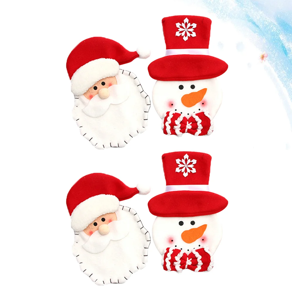 Christmas Santa Bags Holder Silverware Tableware Decoration Dinner Hats Claus Fork Cutlery Andset Holders Snowman
Christmas Santa Bags Holder Silverware Tableware Decoration Dinner Hats Claus Fork Cutlery Andset Holders Snowman