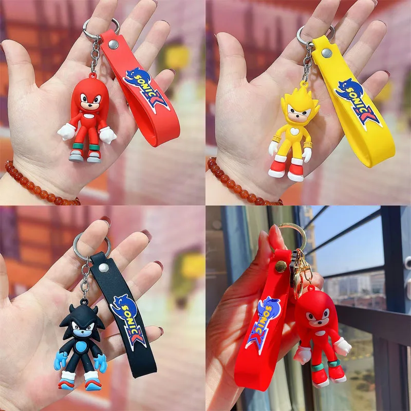 Sonic Anime Series Keychain Cartoon Hedgehog Action Figure Model Doll Pendant PVC Decorations Creativity Keychain Children Gifts
Sonic Anime Series Keychain Cartoon Hedgehog Action Figure Model Doll Pendant PVC Decorations Creativity Keychain Children Gifts