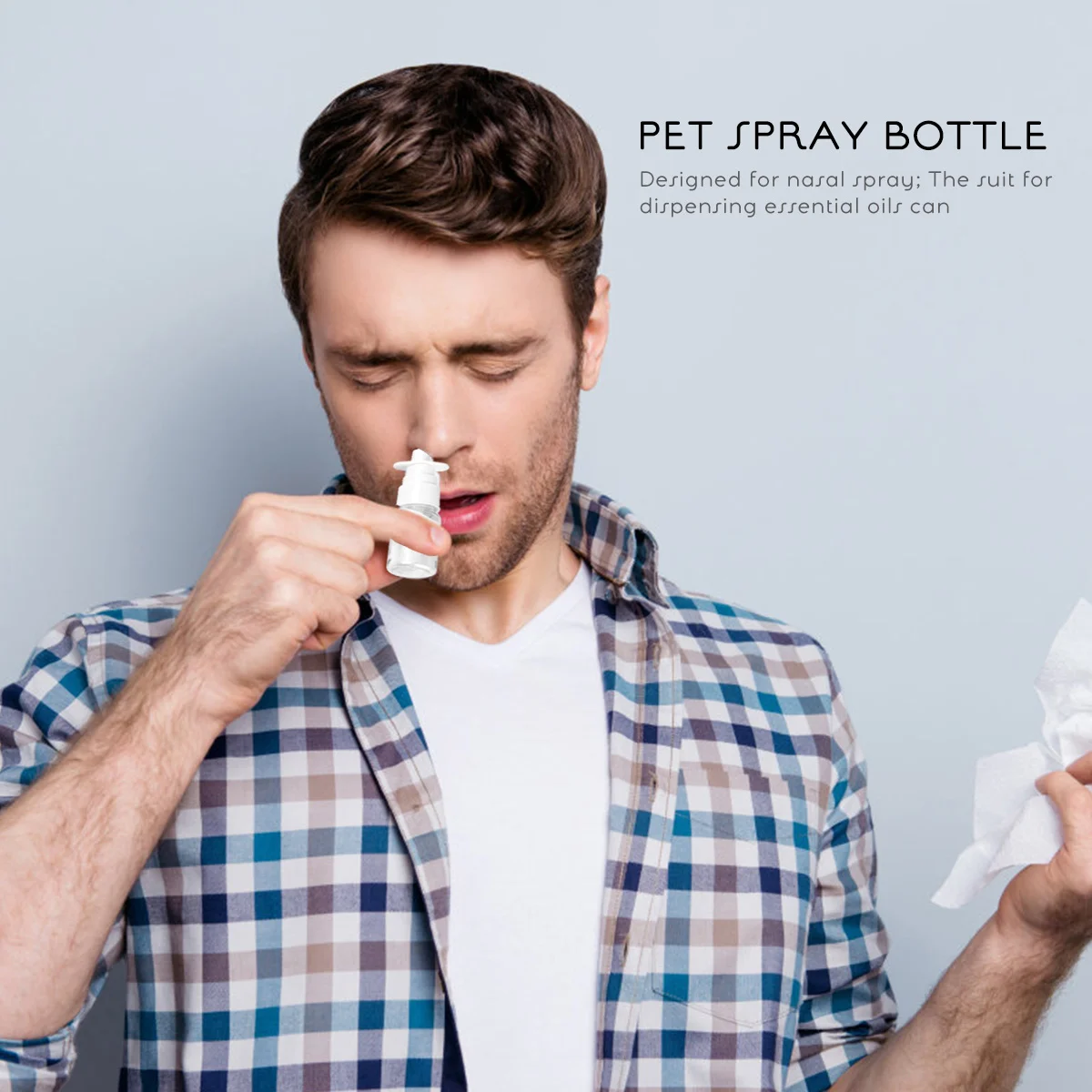 Nasal Spray Bottle Nose Sprayer Refillable Container Vial Pump Saline Fine Mist Bottles Empty Travel Water Wash Cleanser Clear
Nasal Spray Bottle Nose Sprayer Refillable Container Vial Pump Saline Fine Mist Bottles Empty Travel Water Wash Cleanser Clear