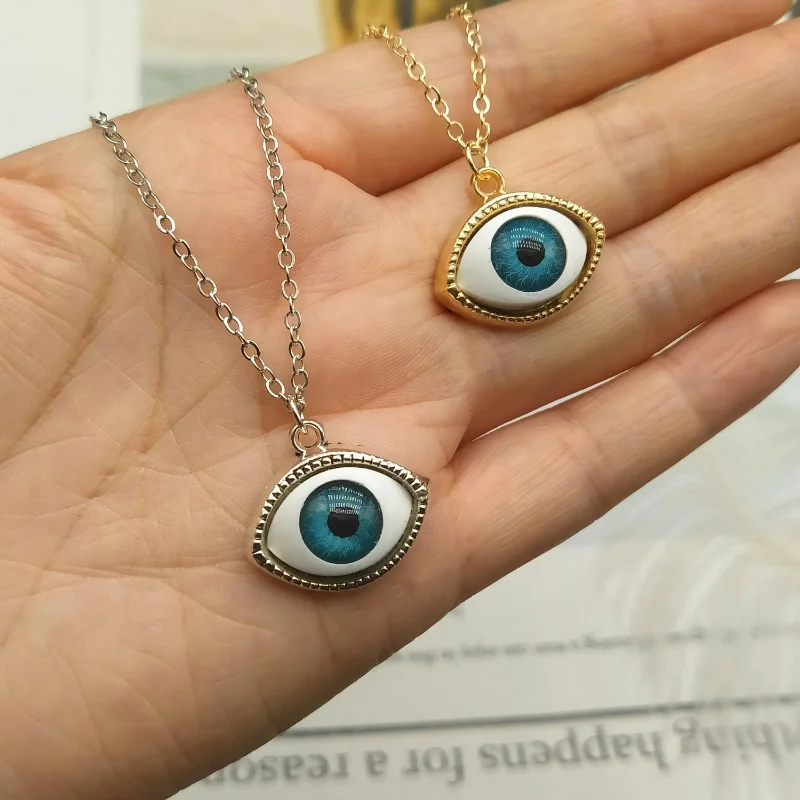 2022 Fashion Charming Necklace Gothic Eyeball Vintage Punk evil Eyes Pendant Necklace Lucky Evil Eye Necklace Gifts
2022 Fashion Charming Necklace Gothic Eyeball Vintage Punk evil Eyes Pendant Necklace Lucky Evil Eye Necklace Gifts