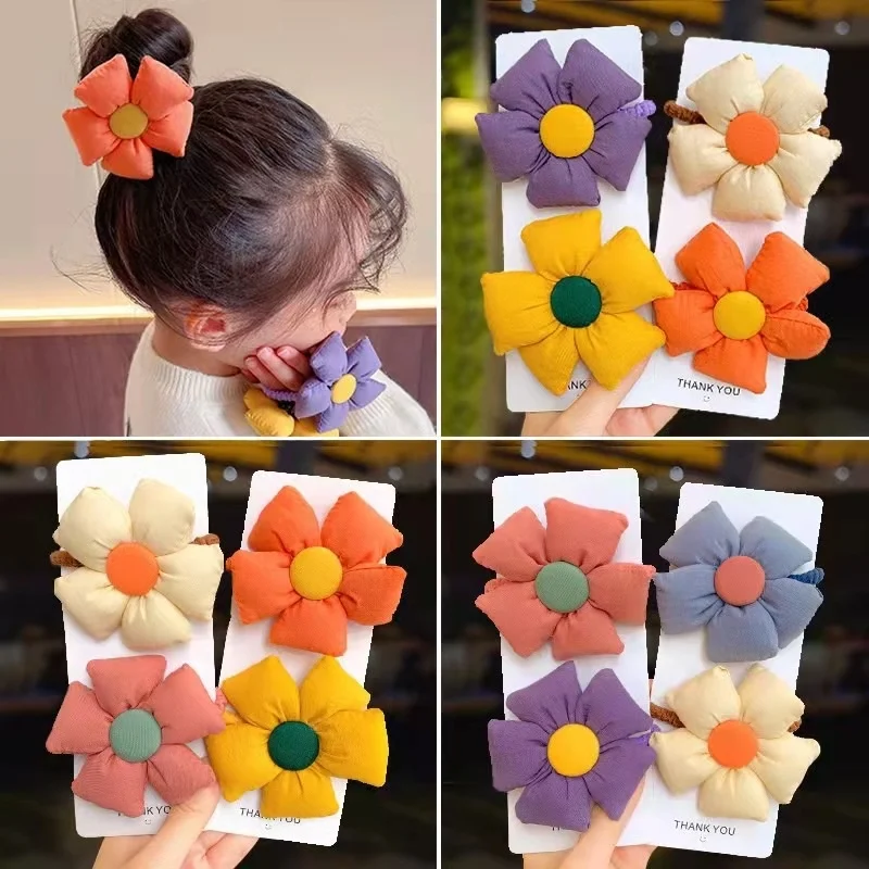 Candy-colored flower children's head rope big cloth head rope cute hair accessories Japanese and Korean girls hair accessories
Candy-colored flower children's head rope big cloth head rope cute hair accessories Japanese and Korean girls hair accessories