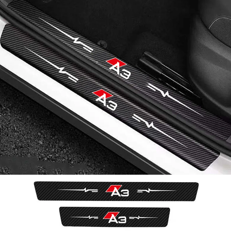 Наклейка для Audi A3, автомобильная защитная лента из углеродного волокна для заднего багажника, порога двери, наклейки для интерьера
Наклейка для Audi A3, автомобильная защитная лента из углеродного волокна для заднего багажника, порога двери, наклейки для интерьера