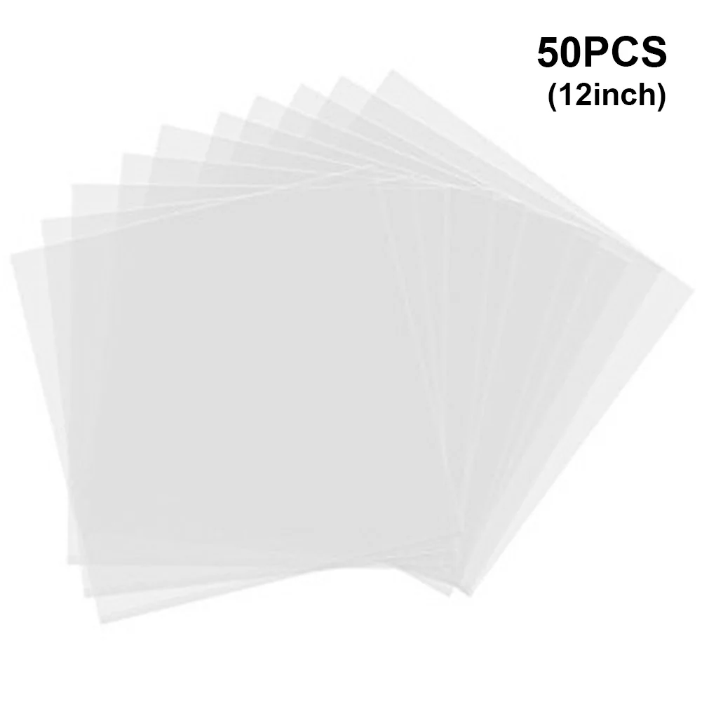 50pcs No Seal Clear Flat Pocket Round Container Anti Static Outer Sleeves Vinyl Records Bag Protecter Portable Thickened Singles 
50pcs No Seal Clear Flat Pocket Round Container Anti Static Outer Sleeves Vinyl Records Bag Protecter Portable Thickened Singles