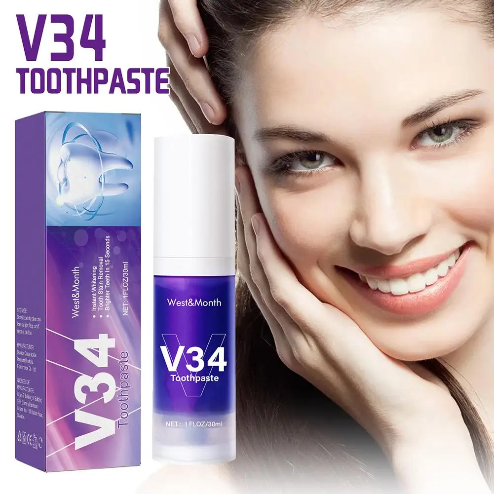 30ml Repairing And Whitening Toothpaste To Improve Sensitivity Care Periodontal Oral Tooth Non-invasive Whitening Breath Fr X0G5
30ml Repairing And Whitening Toothpaste To Improve Sensitivity Care Periodontal Oral Tooth Non-invasive Whitening Breath Fr X0G5