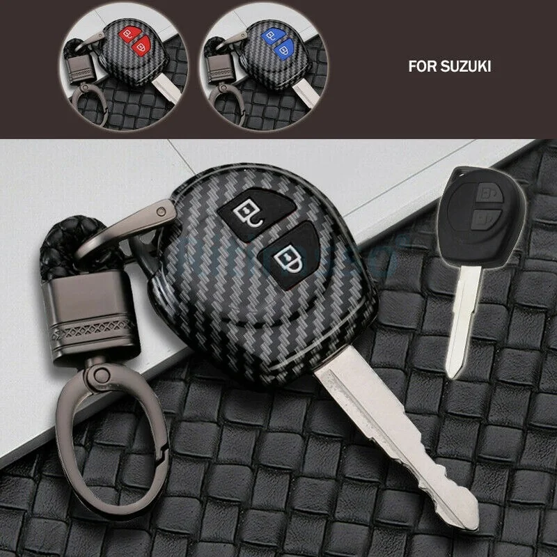 2 Button Remote Carbon ABS Key Case for Suzuki SX4 Swift Grand Vitara Liana Keychain Cover Car Accessories
2 Button Remote Carbon ABS Key Case for Suzuki SX4 Swift Grand Vitara Liana Keychain Cover Car Accessories
