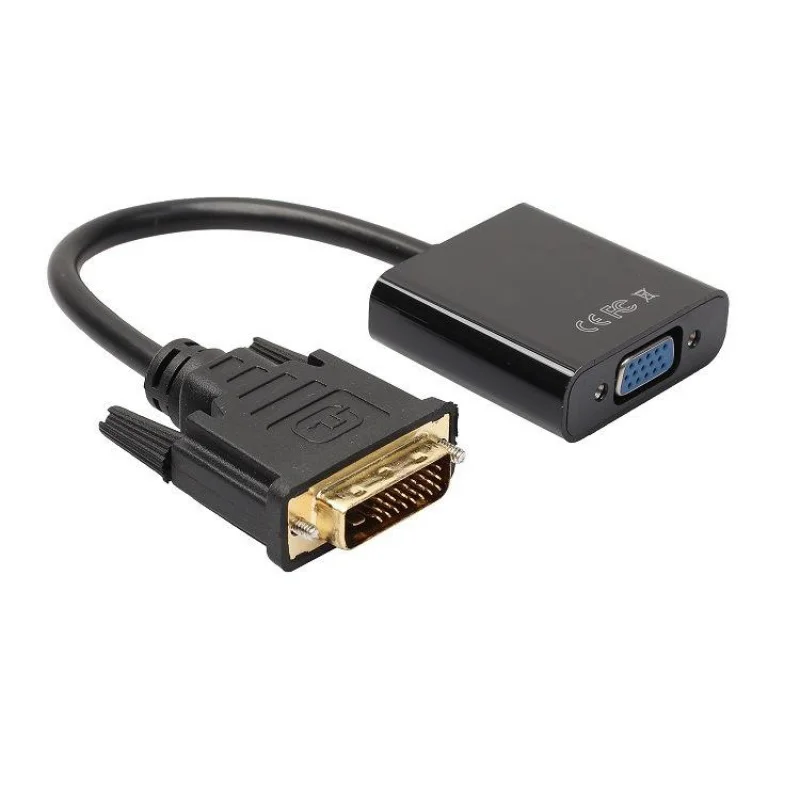 HD Support 1080P 24 1 DVI to VGA Female audio Adapter Converter for PC Computer HDTV Monitor
HD Support 1080P 24 1 DVI to VGA Female audio Adapter Converter for PC Computer HDTV Monitor