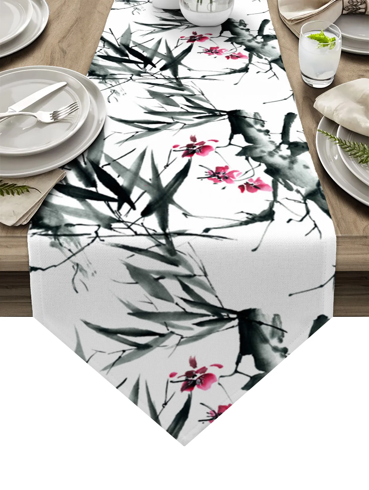 Bamboo Leaf Petal Blooming Table Runner Modern Birthday Party Tablecloth Wedding Table Decoration Placemat
Bamboo Leaf Petal Blooming Table Runner Modern Birthday Party Tablecloth Wedding Table Decoration Placemat