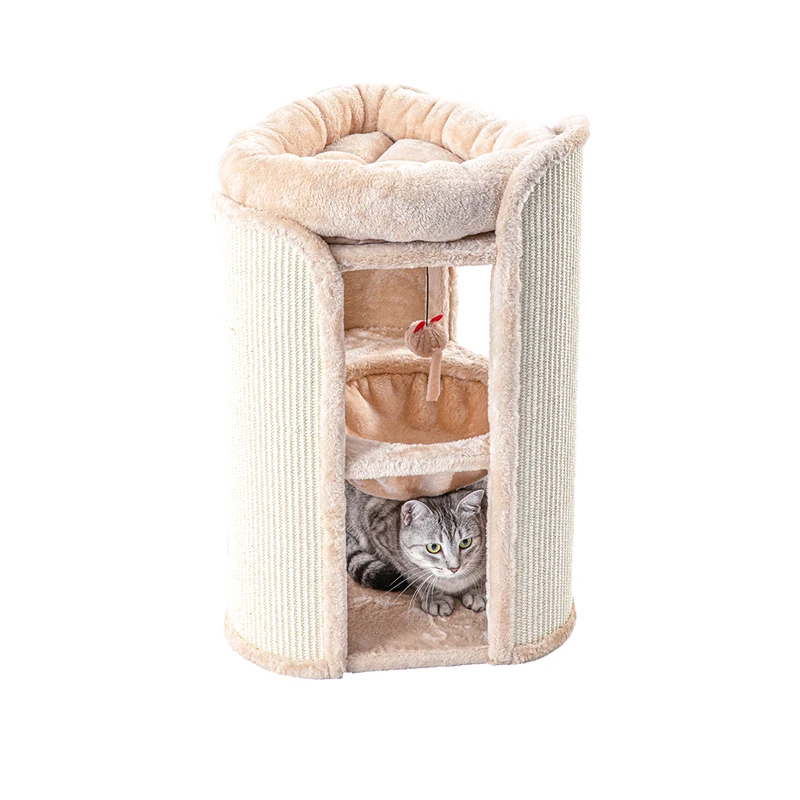 Подставка для кошек Sisal, многослойное мягкое гнездо для ползания кошек с лапами 
Подставка для кошек Sisal, многослойное мягкое гнездо для ползания кошек с лапами
