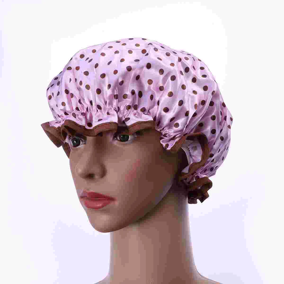 2pcs Waterproof Bath Hats Practical Efficient Dot Bath Hat Hair Protector for
2pcs Waterproof Bath Hats Practical Efficient Dot Bath Hat Hair Protector for