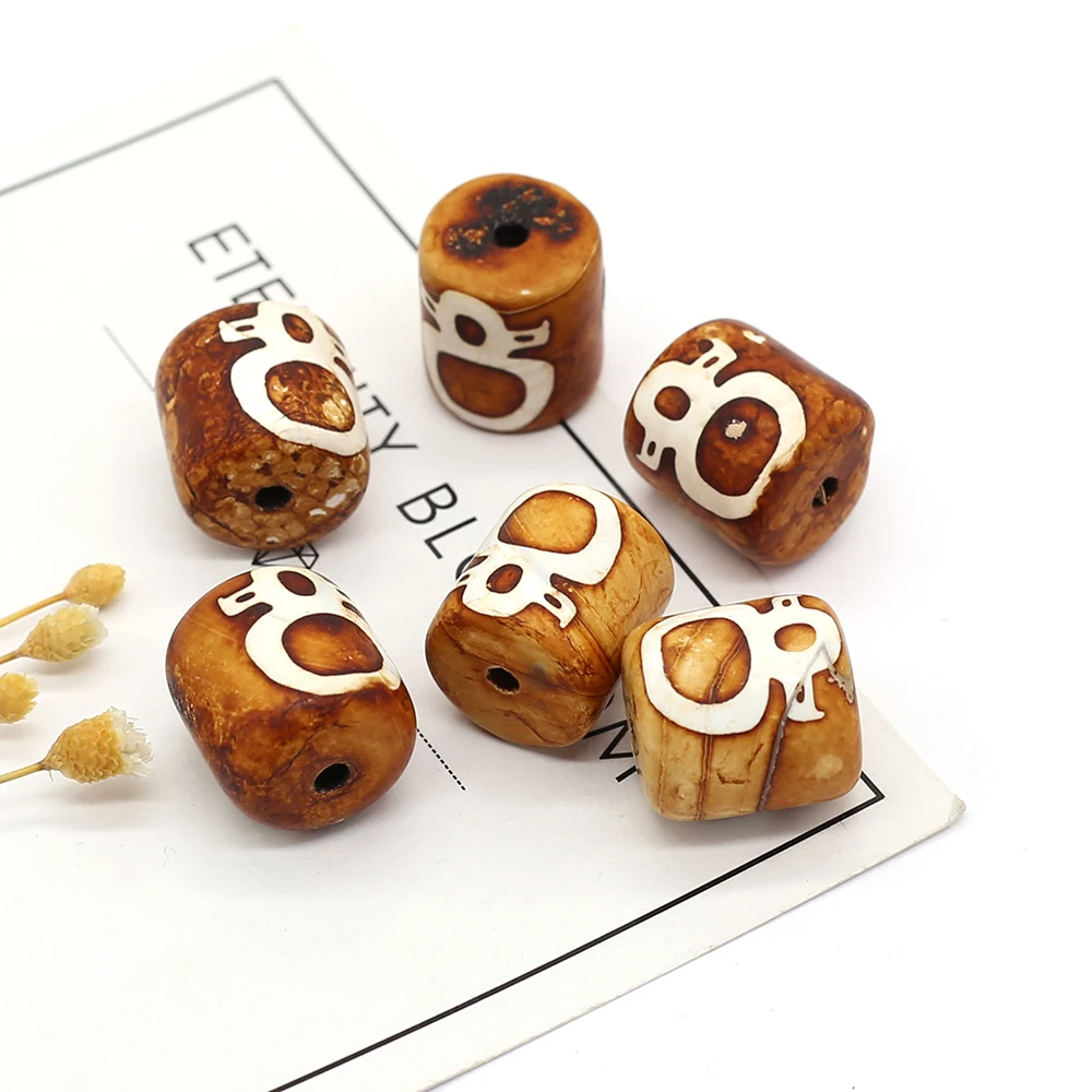 Natural Stone Pendants Cylinderical Ox Pattern Agate Stone Charms Bead Pendant for Jewelry Making Gift Accessories Ornament
Natural Stone Pendants Cylinderical Ox Pattern Agate Stone Charms Bead Pendant for Jewelry Making Gift Accessories Ornament
