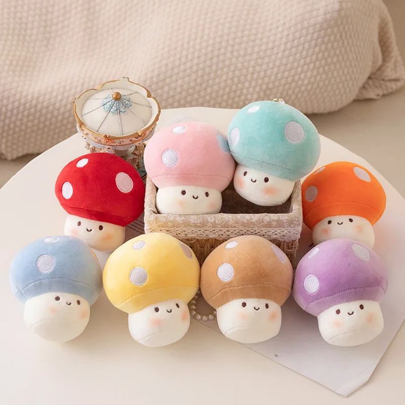 Sell at a Loss Kawaii Cartoon Mushroom Doll Keychain Cute Stuffed Plush Toys Car Key Ring Bag Pendant Girls Kids Creative Gift
Sell at a Loss Kawaii Cartoon Mushroom Doll Keychain Cute Stuffed Plush Toys Car Key Ring Bag Pendant Girls Kids Creative Gift