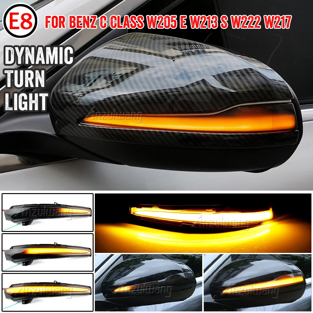 Dynamic Turn Signal Light For Mercedes Benz C E S GLC W205 X253 W213 W222 V Class W447 Flowing Water Blinker Flashing Light
Dynamic Turn Signal Light For Mercedes Benz C E S GLC W205 X253 W213 W222 V Class W447 Flowing Water Blinker Flashing Light