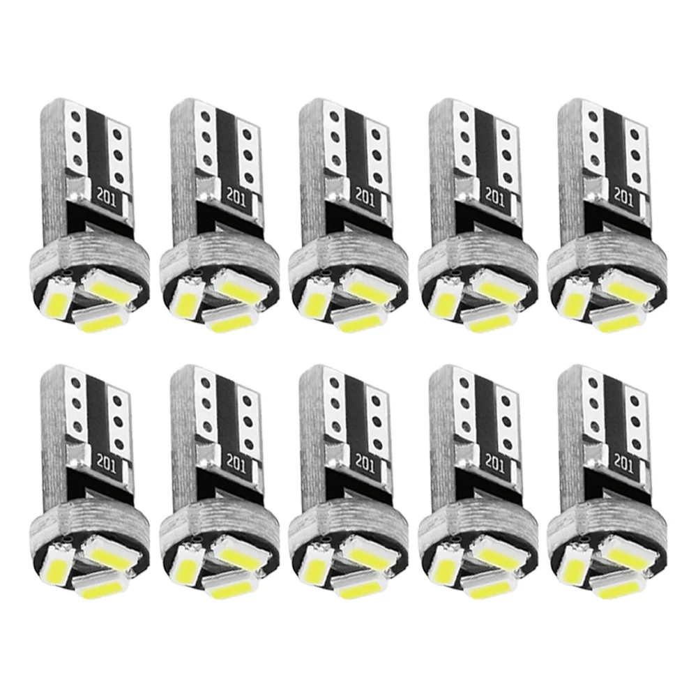 T5 White 3 SMD LED Dashboard Dashboard Bulb SMD LED Dashboard Bulb 12V DC 2W ABS T5 White Light Lamp Bead 6000K
T5 White 3 SMD LED Dashboard Dashboard Bulb SMD LED Dashboard Bulb 12V DC 2W ABS T5 White Light Lamp Bead 6000K