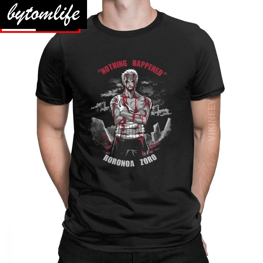 Roronoa Zoro T Shirt 2020 Men's Tshirt Nothing Happened Cotton Anime One Piece Comics Harajuku Graphic
Roronoa Zoro T Shirt 2020 Men's Tshirt Nothing Happened Cotton Anime One Piece Comics Harajuku Graphic