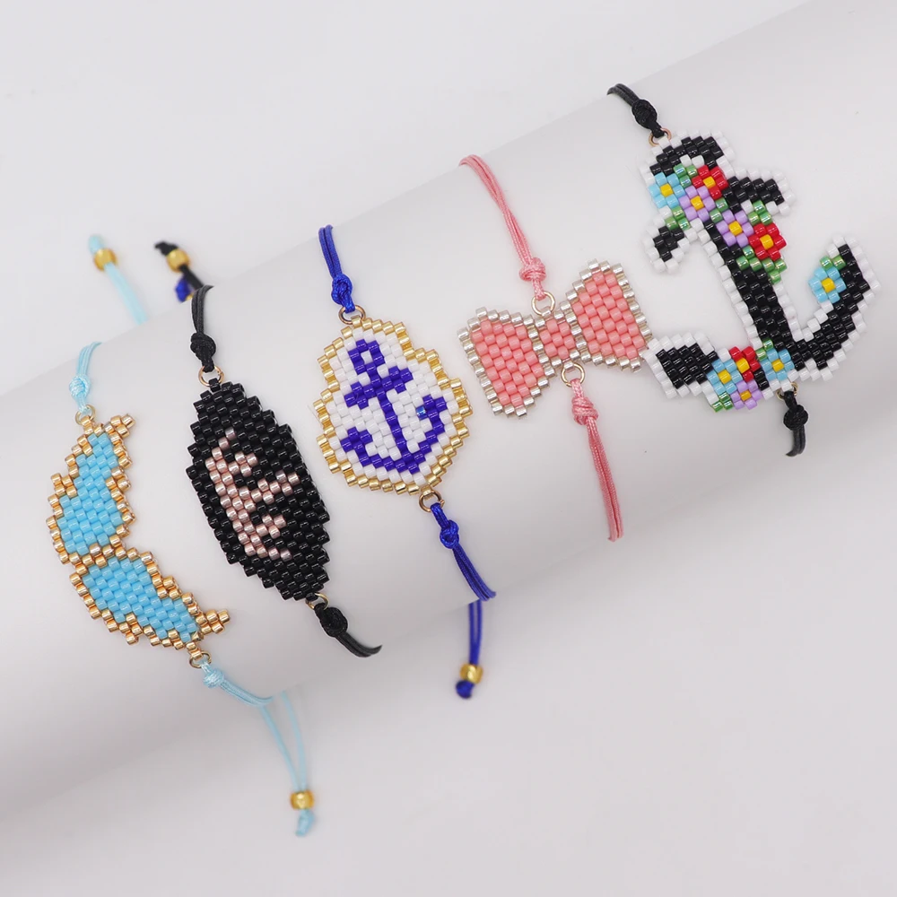 Summer New Fashion Miyuki Bracelet Luxury Geometry Crown Design Handmade Bead Bracelet
Summer New Fashion Miyuki Bracelet Luxury Geometry Crown Design Handmade Bead Bracelet