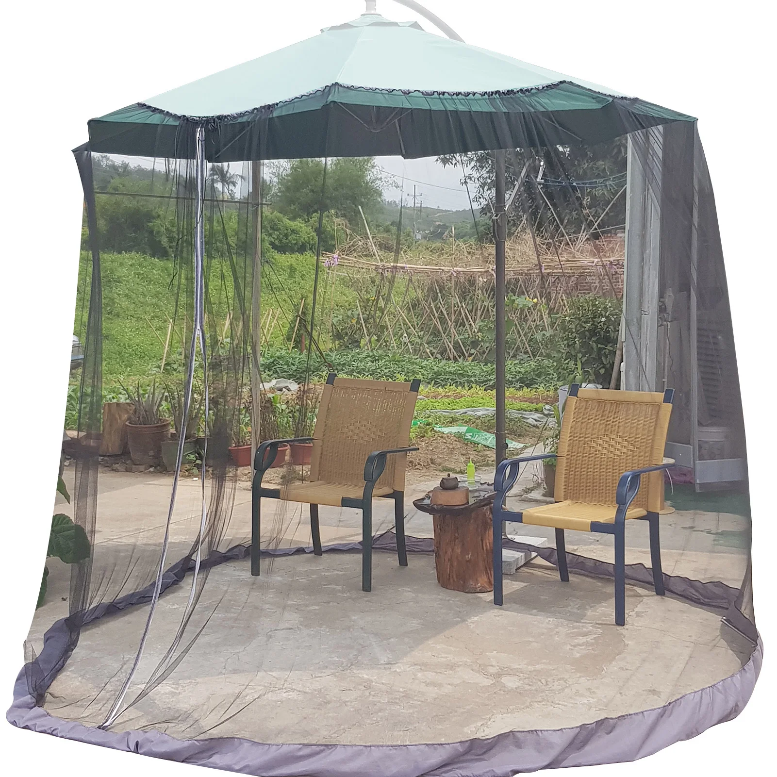 Umbrella Mosquito Net Adjustable Height Lightweight Portable Screen UV Resistant Gazebo Style Mosquito Netting Outdoor Courtyard
Umbrella Mosquito Net Adjustable Height Lightweight Portable Screen UV Resistant Gazebo Style Mosquito Netting Outdoor Courtyard