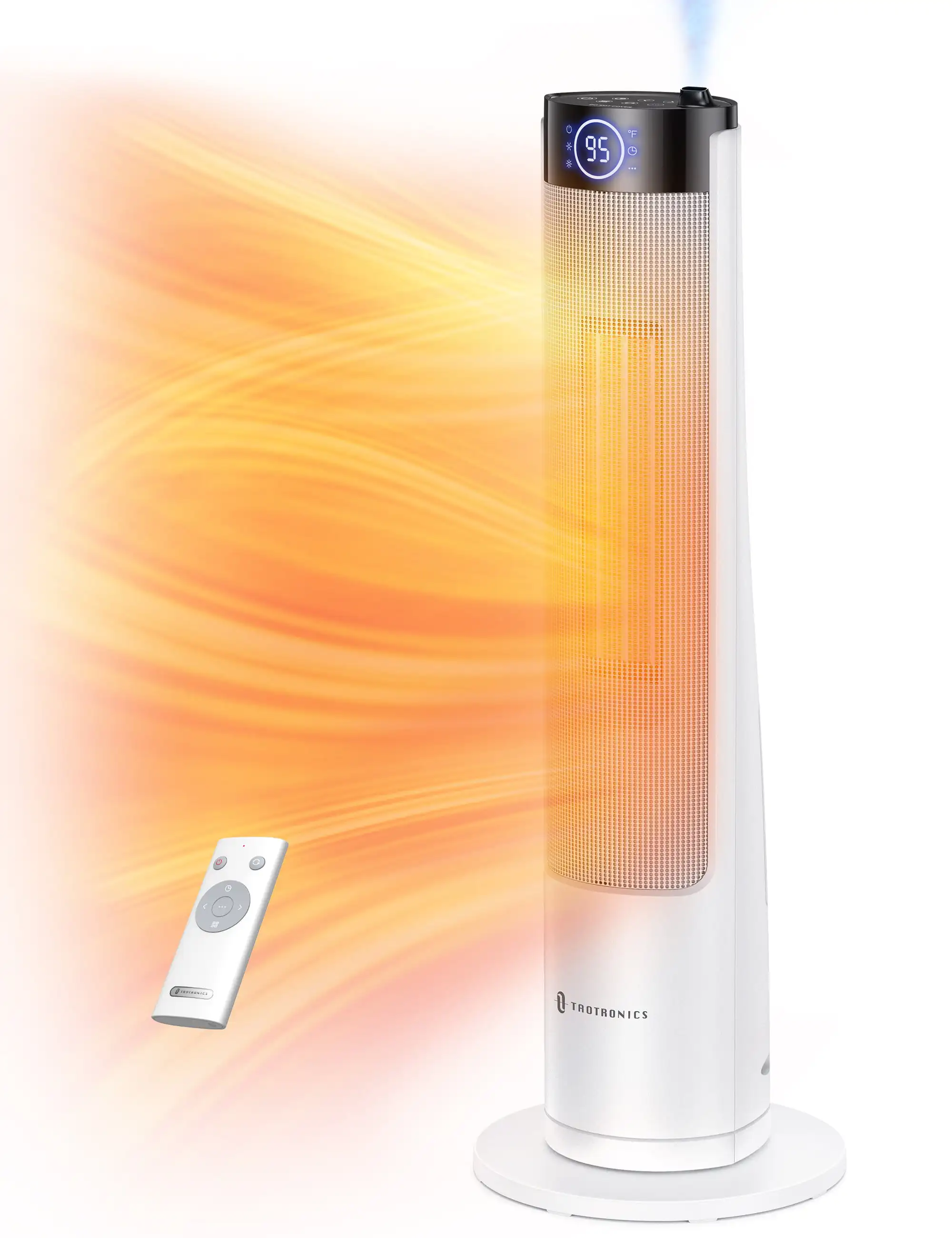 Indoor heating 30" Space Heater & Humidifier, 1500W Whole Room Heater with 1L Water Tank for Home White for room home warmer
Indoor heating 30" Space Heater & Humidifier, 1500W Whole Room Heater with 1L Water Tank for Home White for room home warmer