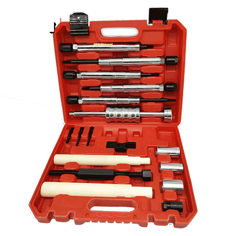Common Rail Injector Copper Sleeve Disassembly and Assembly Tool Tool for Removing Copper Bush of Oil Nozzle Water Sleeve Puller
Common Rail Injector Copper Sleeve Disassembly and Assembly Tool Tool for Removing Copper Bush of Oil Nozzle Water Sleeve Puller
